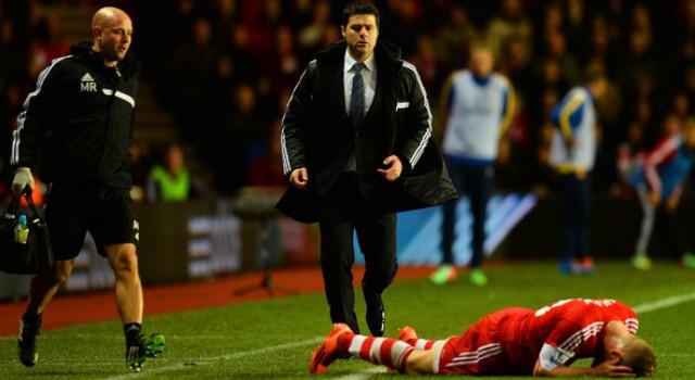pochettino being harsh with Luke Shaw