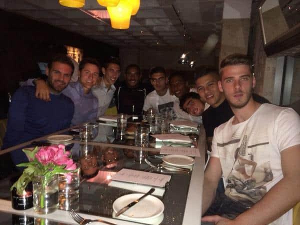 David de Gea dinner