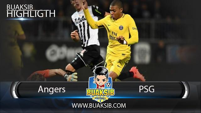 Angers vs Paris Saint Germain highlights